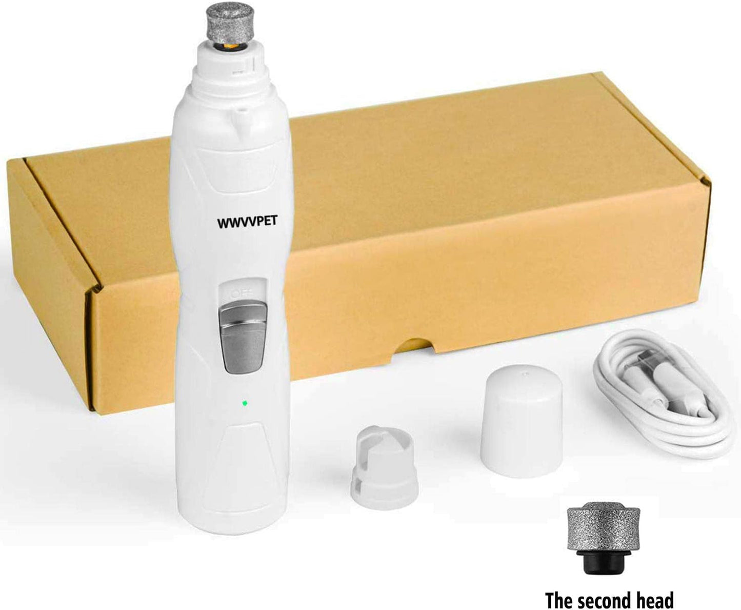 Ultra-Quiet LED Precision Pet Grinder