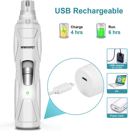 Ultra-Quiet LED Precision Pet Grinder