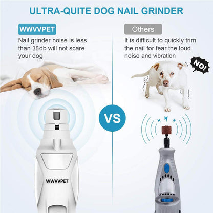 Ultra-Quiet LED Precision Pet Grinder