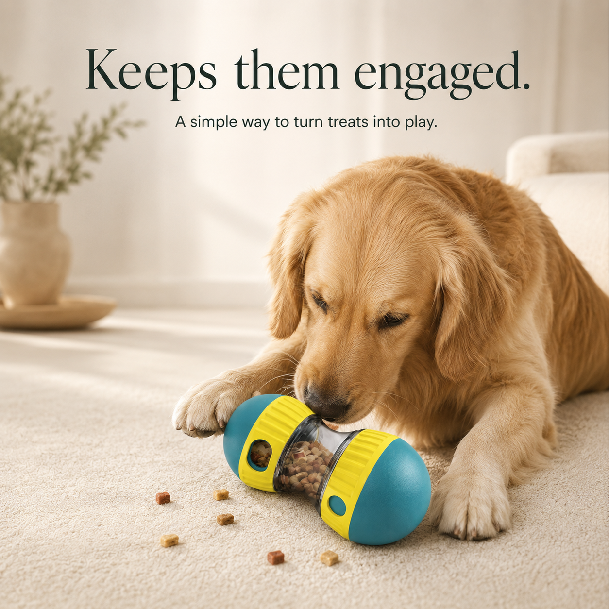 PawPerfect™ TreatTumble Puzzle Toy