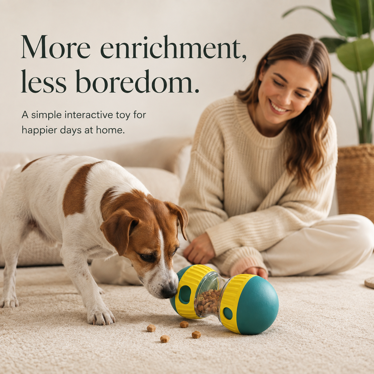 PawPerfect™ TreatTumble Puzzle Toy