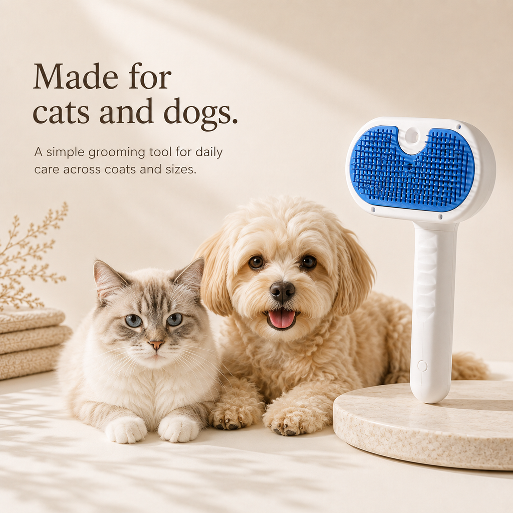 PawPerfect™ MistGroom 3-in-1 Brush