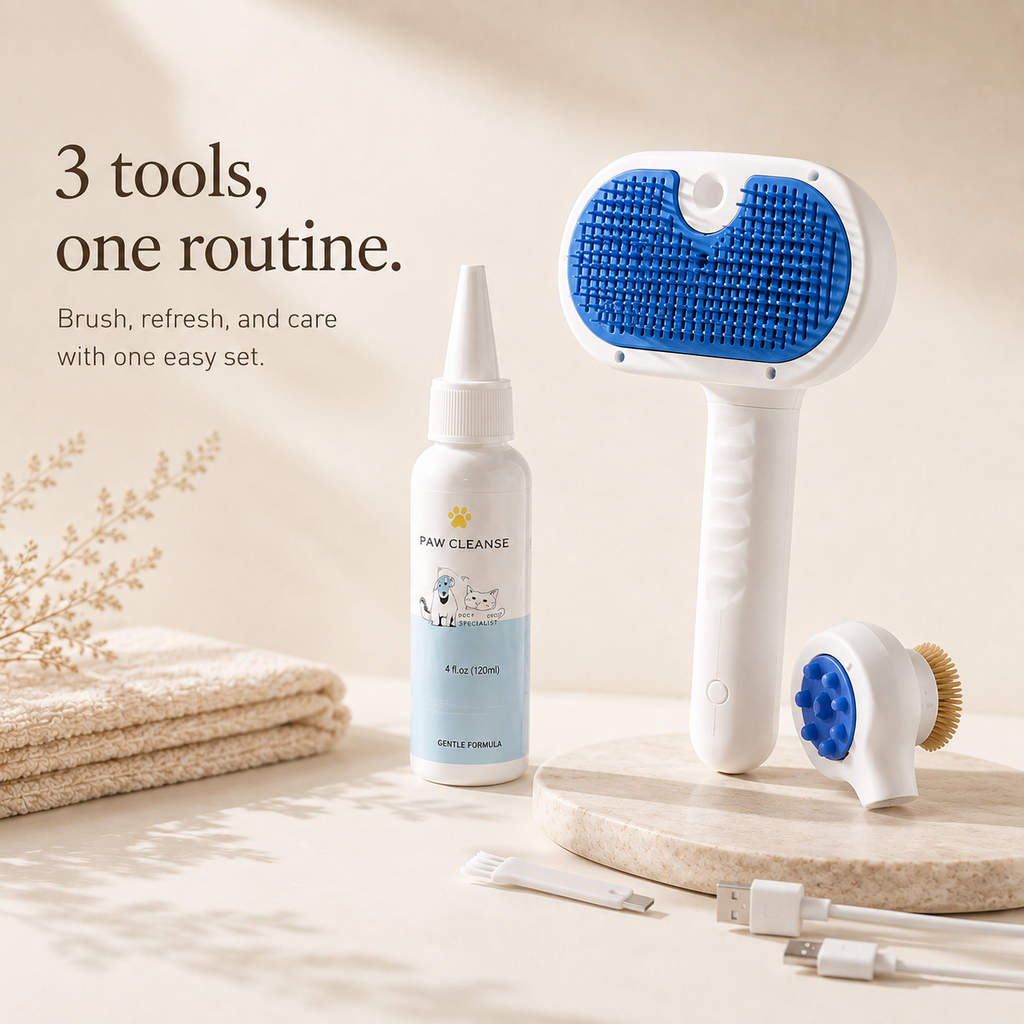 PawPerfect™ MistGroom 3-in-1 Brush