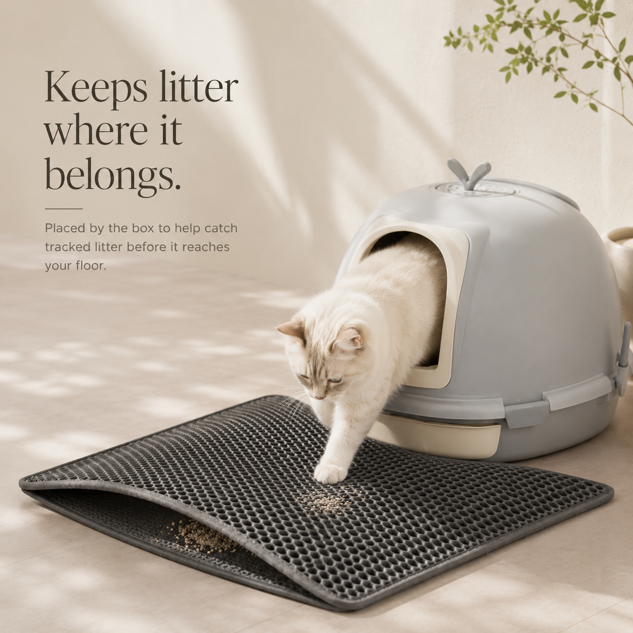 PawPerfect™ LitterLock Trapping Mat