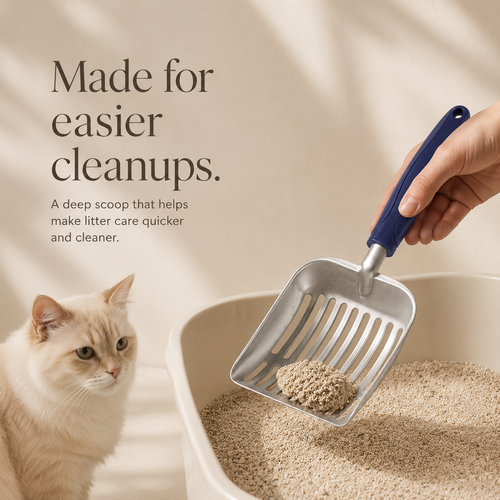 PawPerfect™ CleanSift Metal Litter Scoop
