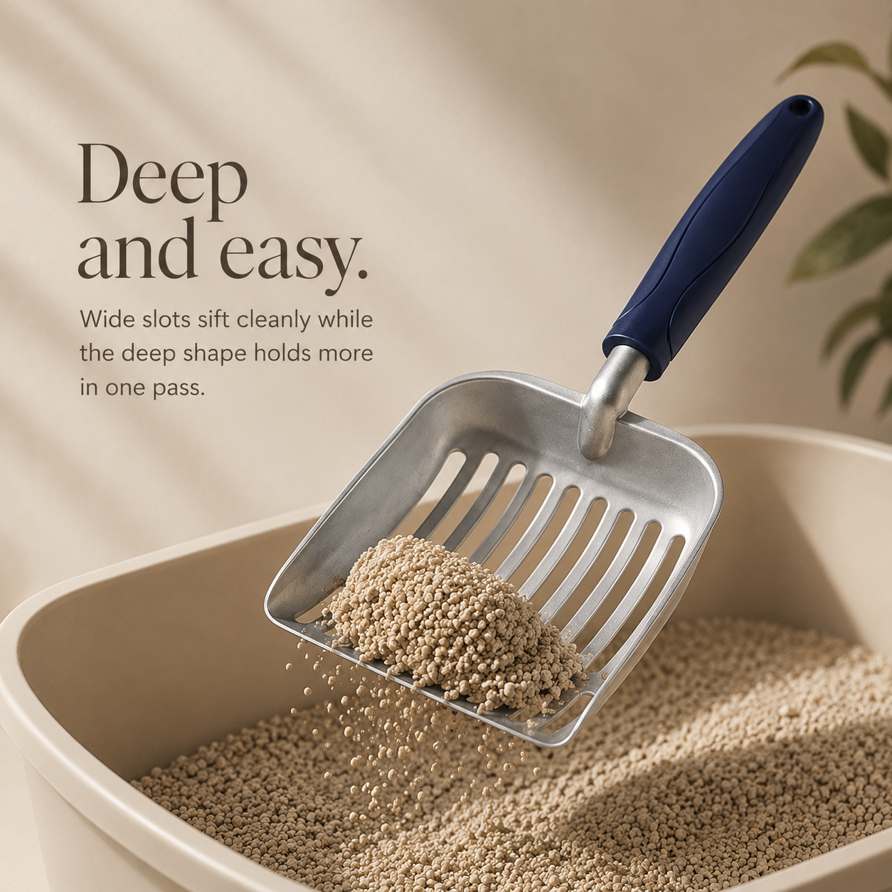 PawPerfect™ CleanSift Metal Litter Scoop