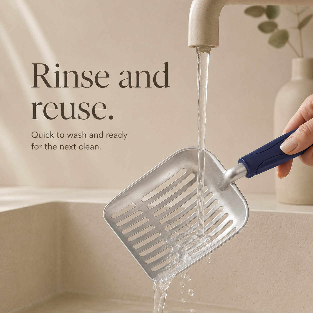 PawPerfect™ CleanSift Metal Litter Scoop