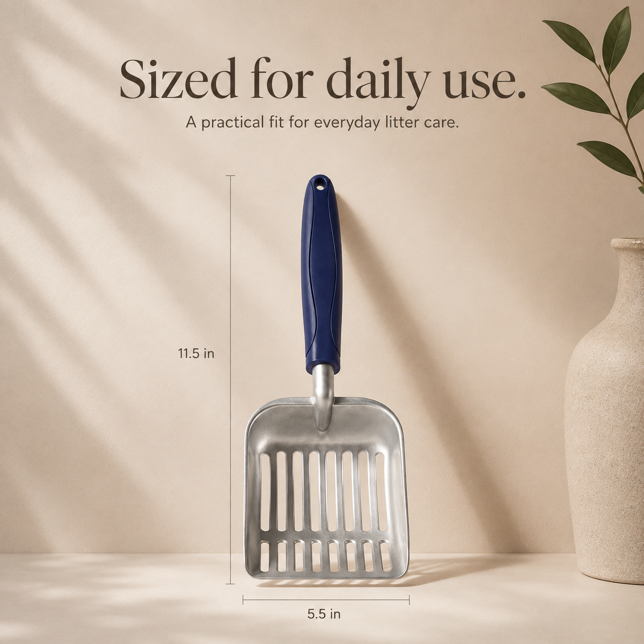 PawPerfect™ CleanSift Metal Litter Scoop