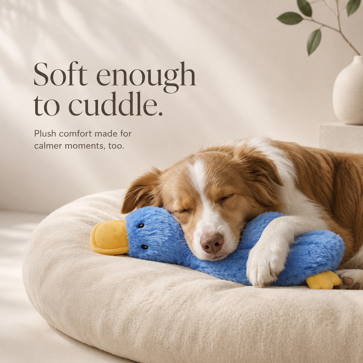 PawPerfect™ QuackCrinkle Squeaky Toy