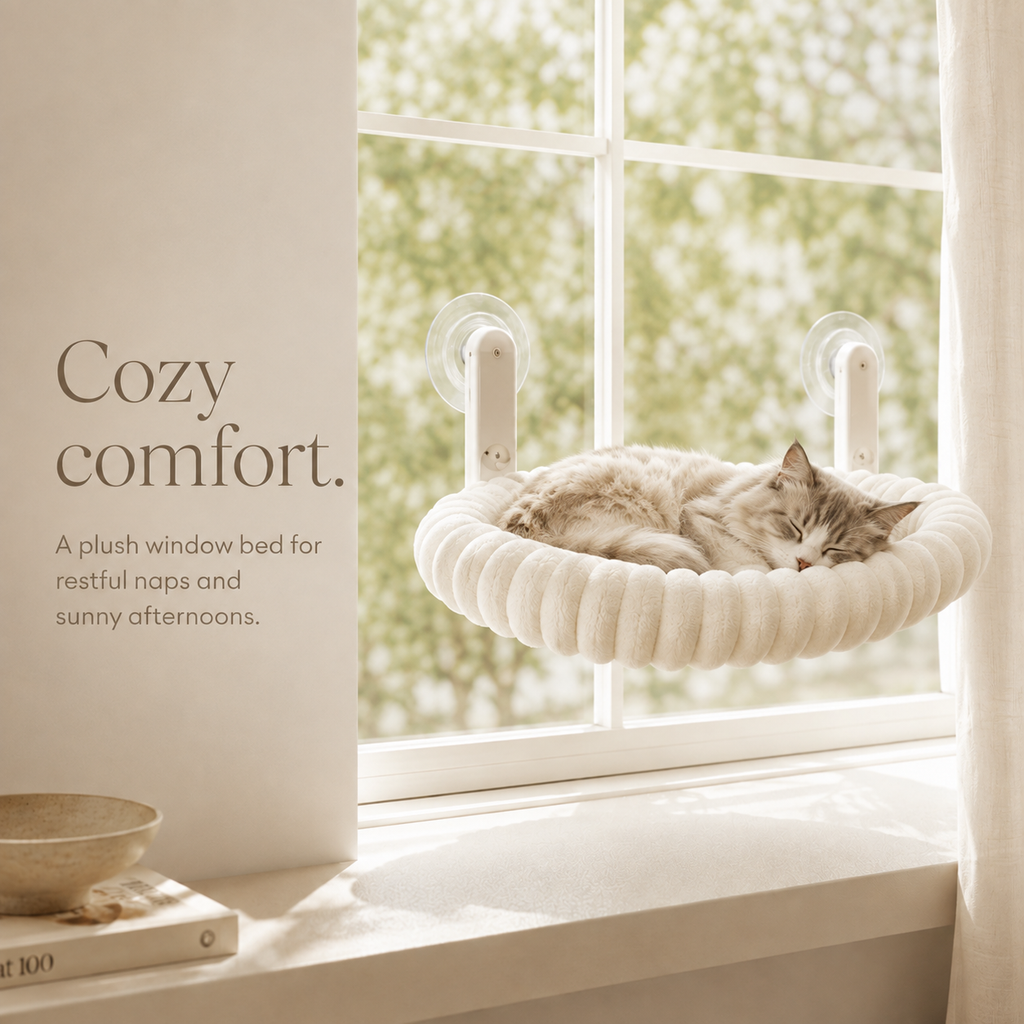 PawPerfect™ WindowNest Cat Perch