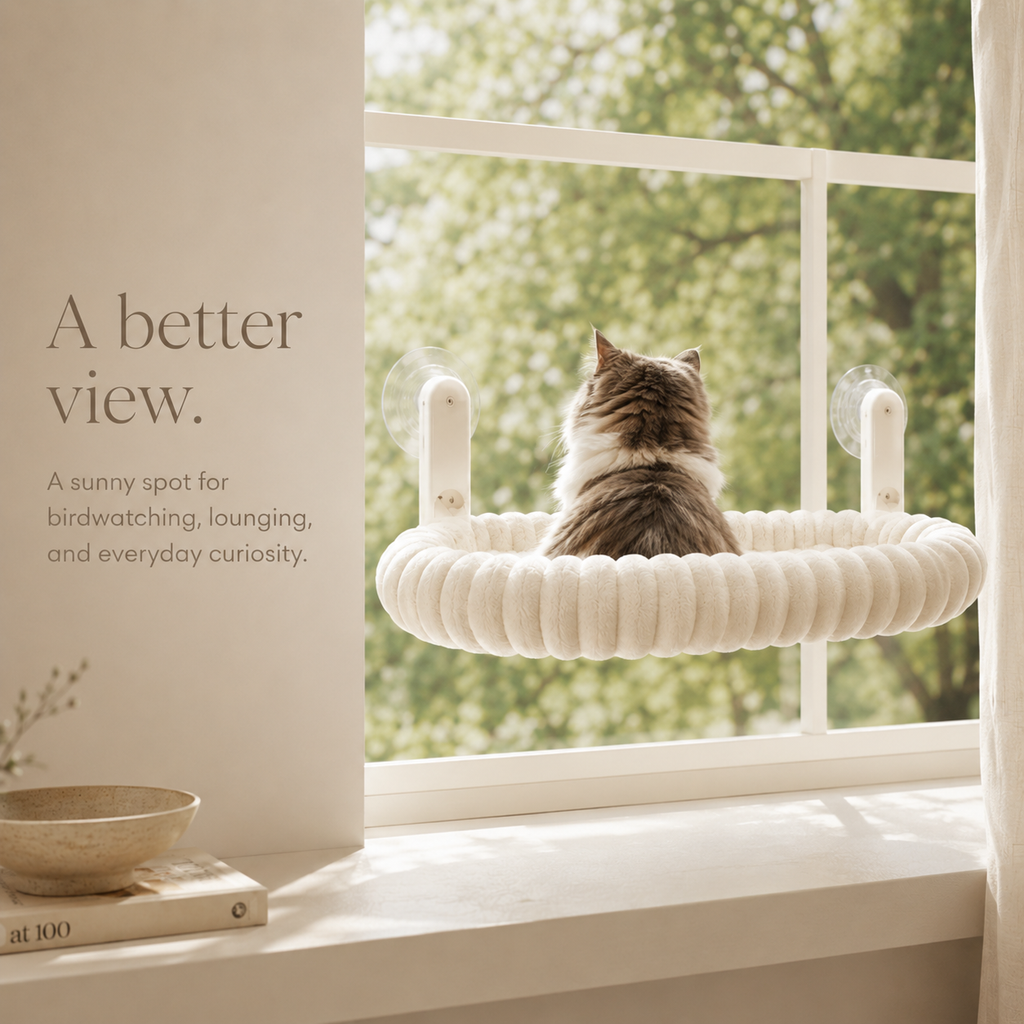 PawPerfect™ WindowNest Cat Perch
