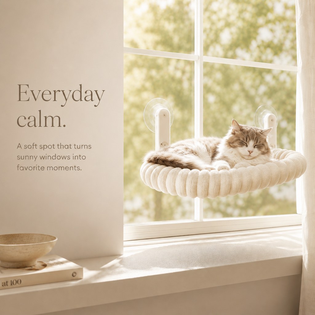 PawPerfect™ WindowNest Cat Perch