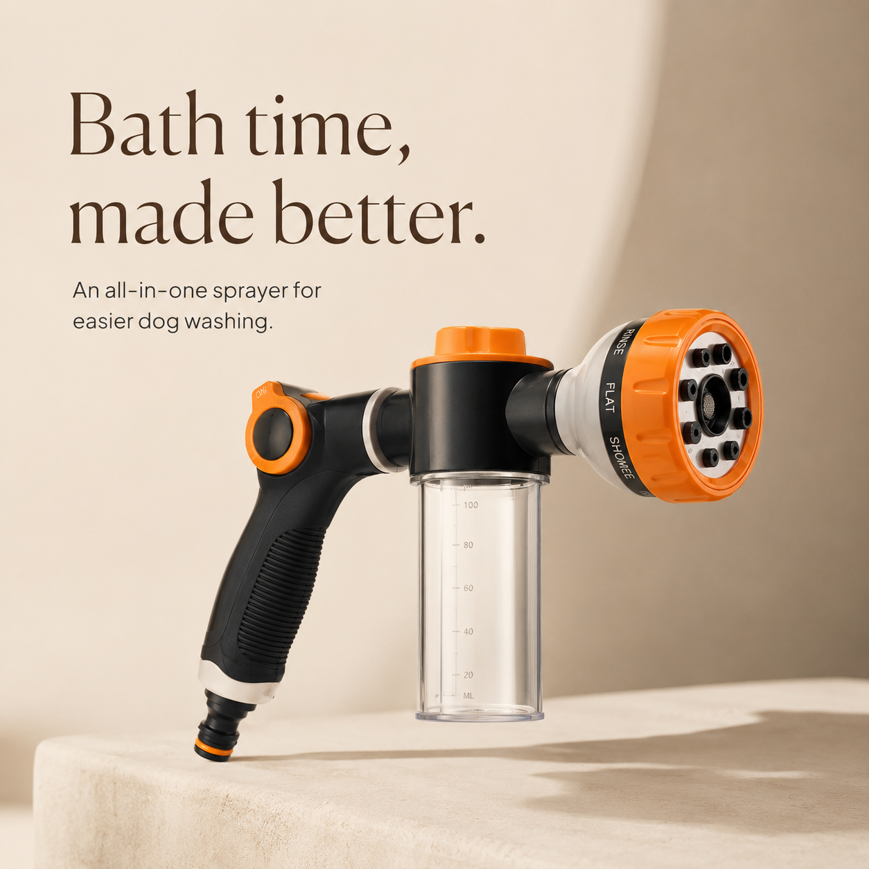 PawPerfect™ WashJet 8-in-1 Dog Washer