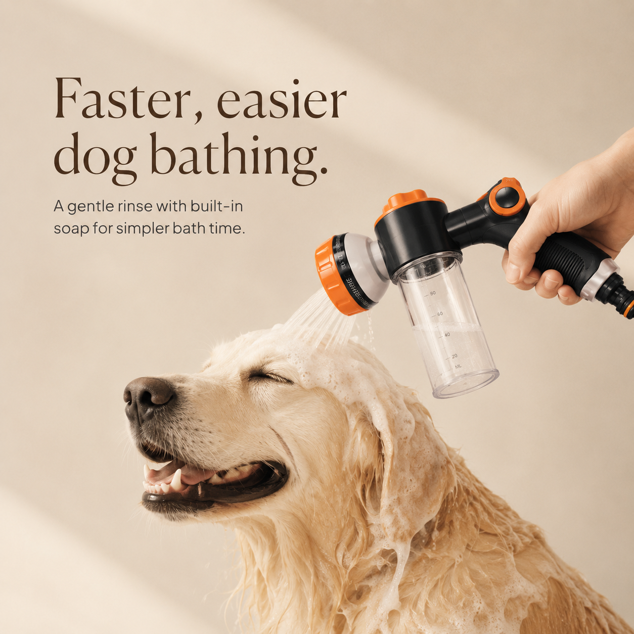 PawPerfect™ WashJet 8-in-1 Dog Washer