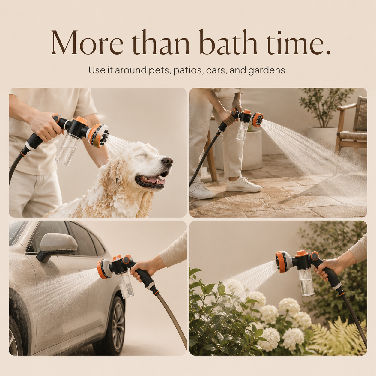 PawPerfect™ WashJet 8-in-1 Dog Washer