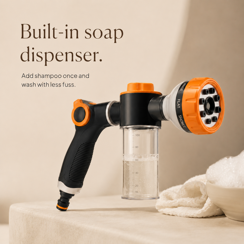 PawPerfect™ WashJet 8-in-1 Dog Washer